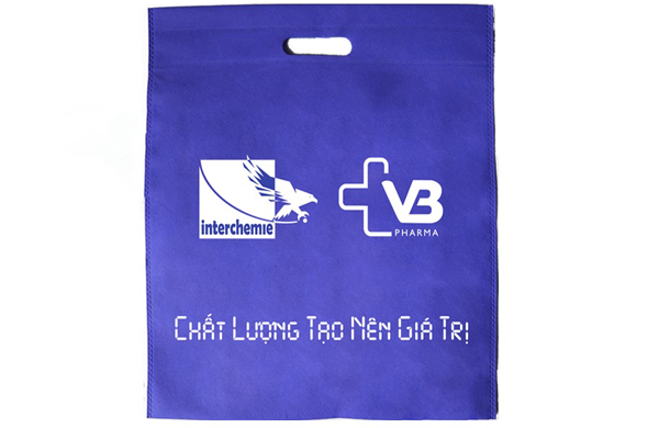 Túi vải không dệt ép nhiệt đục lỗ - “Vải không dệt Kinh Bắc”